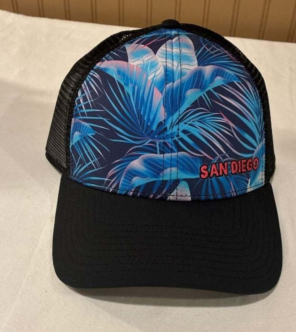 The Game San Diego Floral Mesh Trucker Snapback Hat